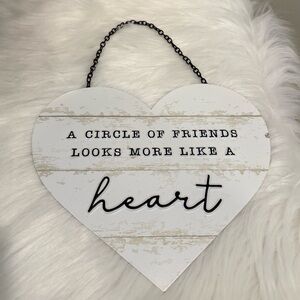 Hobby Lobby - Heart-Shaped Wall Decor w/ Inspirational Quote. New. Rustic, chic.